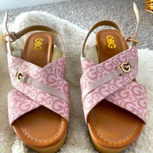 GBC wedge shoes size 7.5